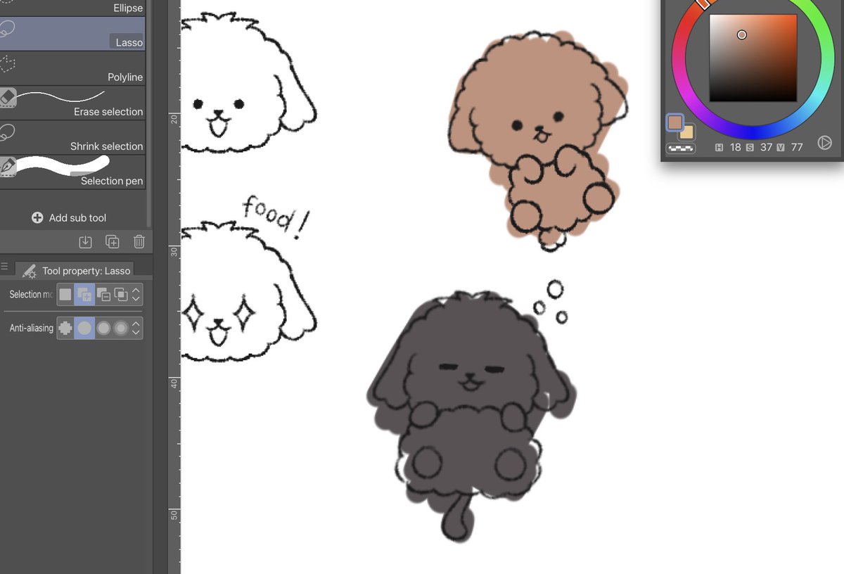 turning my dogs into my ocs