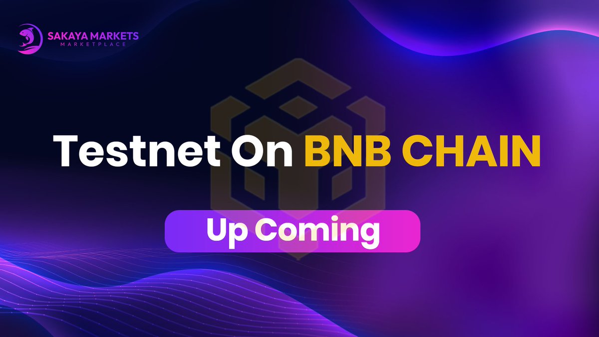 Sakayamarket's tweet photo. ✅Sakaya Testnet On @BNBCHAIN Loading…
▓▓▓▓▓▓▓▓▓▓▓▓░ 90%

🔥Make sure to prepare a bag of $BNB testnet tokens in your wallet so that you're ready to ride the Sakaya Market wave!

❓What do you expect to experience when using the NFT Market on #BNBChain?

#TwitterX https://t.co/1qsYQPWZTS
