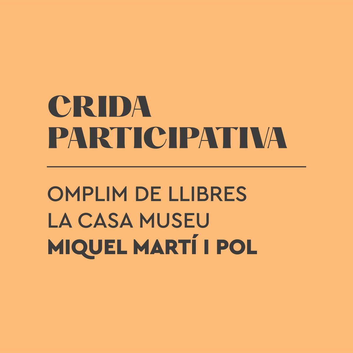 Fundació Miquel Martí i Pol tweet media