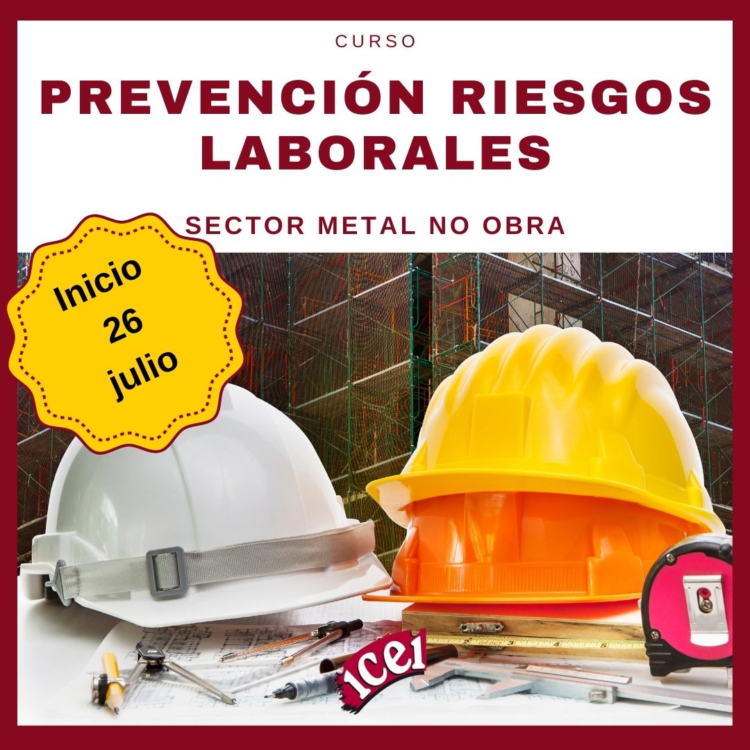 IceiformacioFP's tweet photo. ¡ÚLTIMAS PLAZAS! #PRL - SECTOR METAL-NO OBRA. 

📅 Fecha del curso: Miércoles 26 y Jueves 27 parte común 
⏰ Horario: 15h a 22h (parte común) 
📍Lugar: L'Hospitalet de Llobregat
➡Fecha y hora de las especialidades en nuestra página web: https://t.co/5RYSIEO3NY https://t.co/ryRLm7TLhq