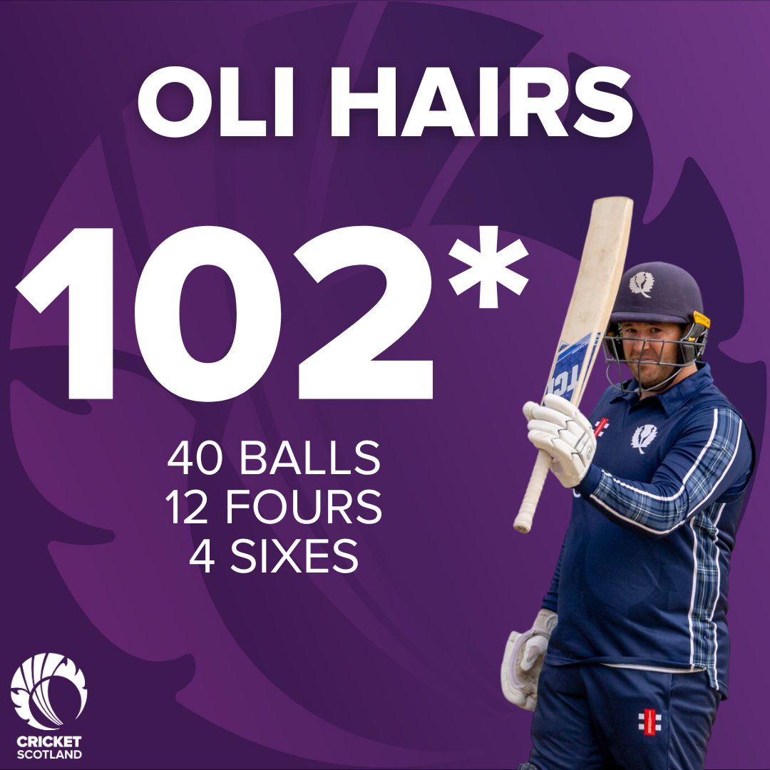 The fastest-ever Scotland Men's international century🤯

Simply 𝙨𝙚𝙣𝙨𝙖𝙩𝙞𝙤𝙣𝙖𝙡 🤩

#FollowScotland