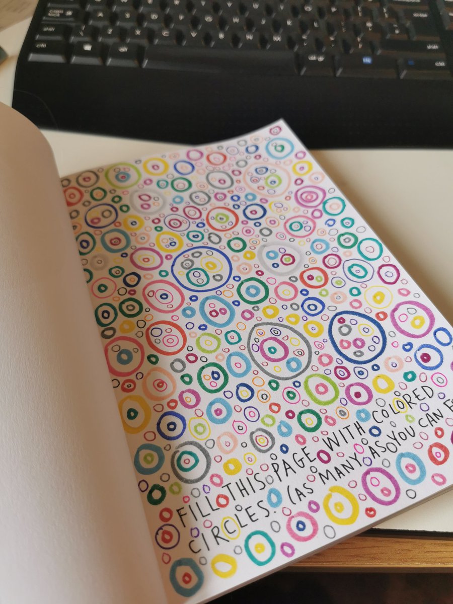TJDallas7's tweet photo. So this is super fun, lol. 👌
#WreckThisJournal https://t.co/1Ykv9r9DNG