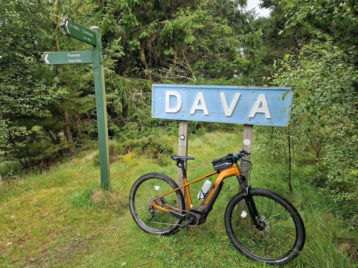 abzpaul's tweet photo. A fab cycle ride #Grantown to #Forres #Moray #Scotland on the #davaway #cycle https://t.co/w6e8GkuA81