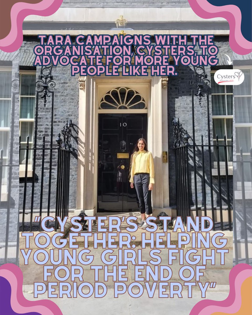 LoveYourPeriod1's tweet photo. We were lucky enough to meet Tara at the period parade on May 28th.

Thank you Tara for sharing your experiences and why you stand up for others alongside the incredible @cystersgroup!💗 https://t.co/M36IG8XtVU