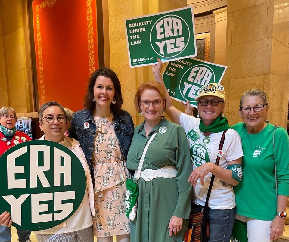 @SenGillibrand @RepCori

#SenecaFalls #ERACentennial was a smash hit. But the urgency of #ERA doesn’t resonate as readily in the upper Midwest, where D.C. decisions feel remote.

Pls come to #Minnesota! We need your energy & advocacy to help push our #MN #ERA effort💥