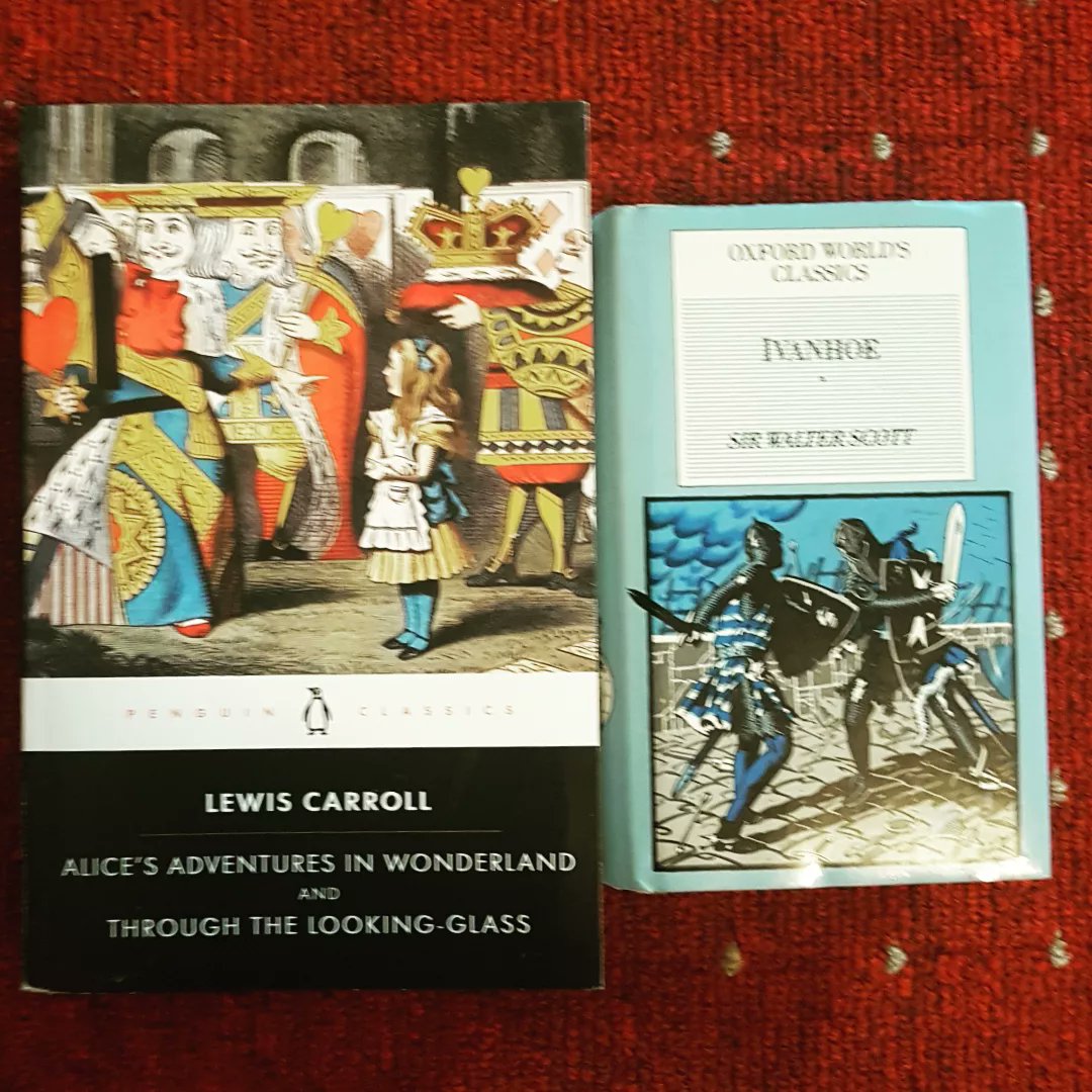 My bookhaul from @Wob_group 
2 #ShannonChakraborty 
4 #KenFollett
1 #LewisCarroll
1 #SirWalterScott
📖📚