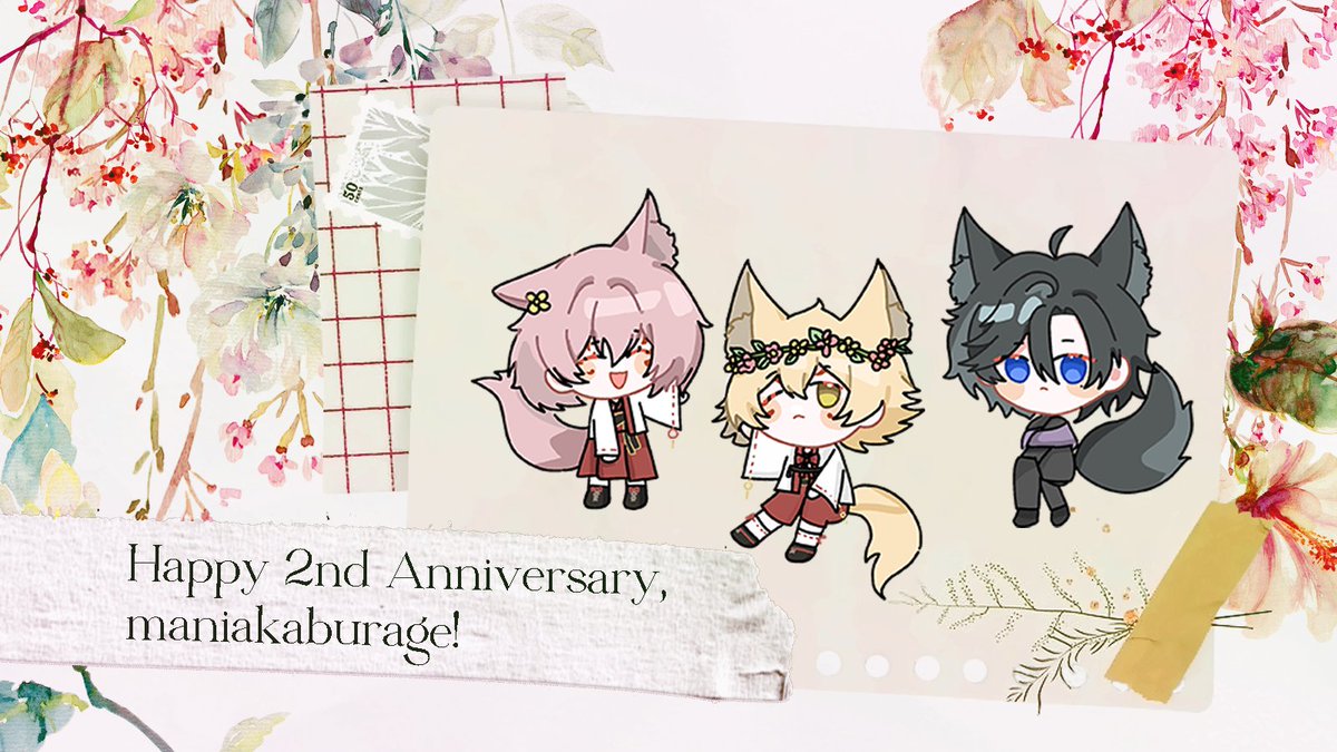 ⠀⠀
⠀⠀⠀⠀𝐇𝐚𝐩𝐩𝐲 𝟐𝐧𝐝 𝐀𝐧𝐧𝐢𝐯𝐞𝐫𝐬𝐚𝐫𝐲 .ᐟ
⠀⠀
Aruji! Tak terasa, 2 tahun sudah berlalu sejak kita memulai perjalanan ini. Ehe, Honmaru ini makin hari makin hidup saja, rasanya. 

Untuk para Touken Danshi dan semua yang sudah membantu kita... terima kasih!
⠀⠀⠀