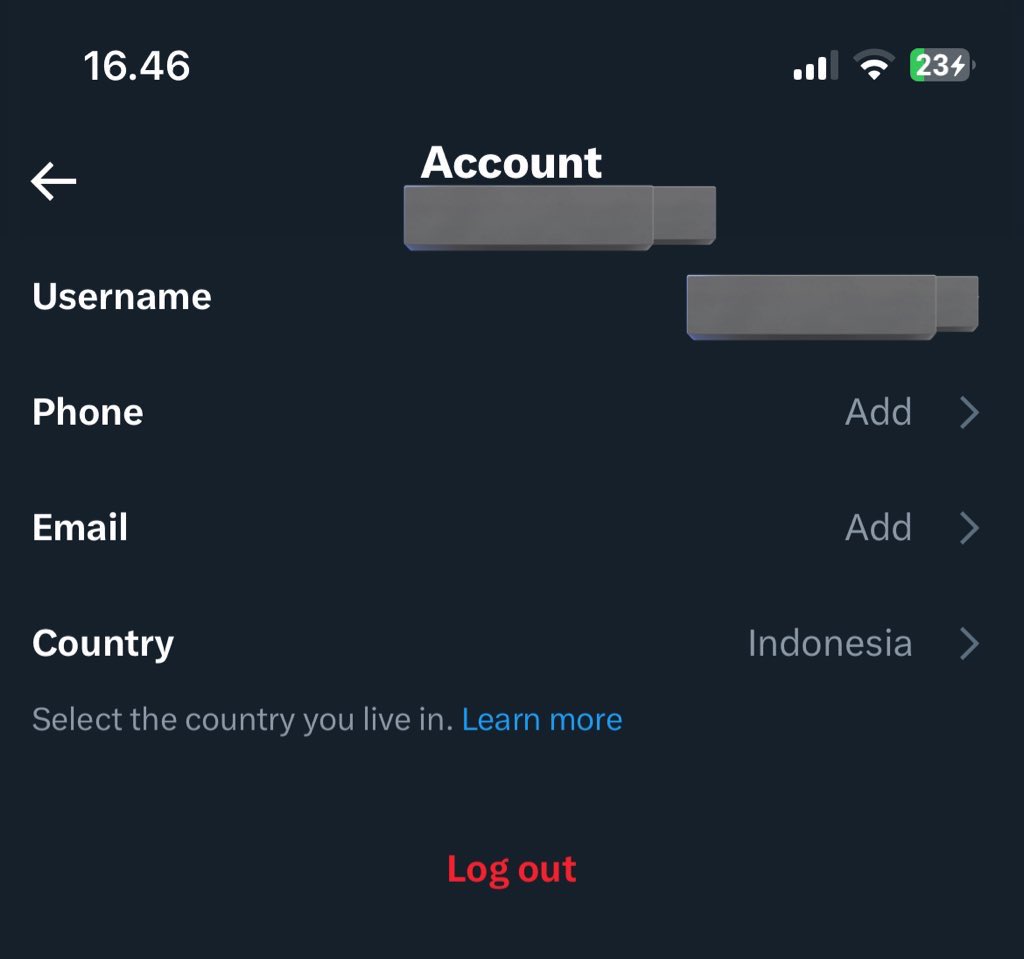 halo sorry pake ht, mau tanya skrg twt gak bisa input email yaa? sm no hp belum bisa juga ya? #zonauang