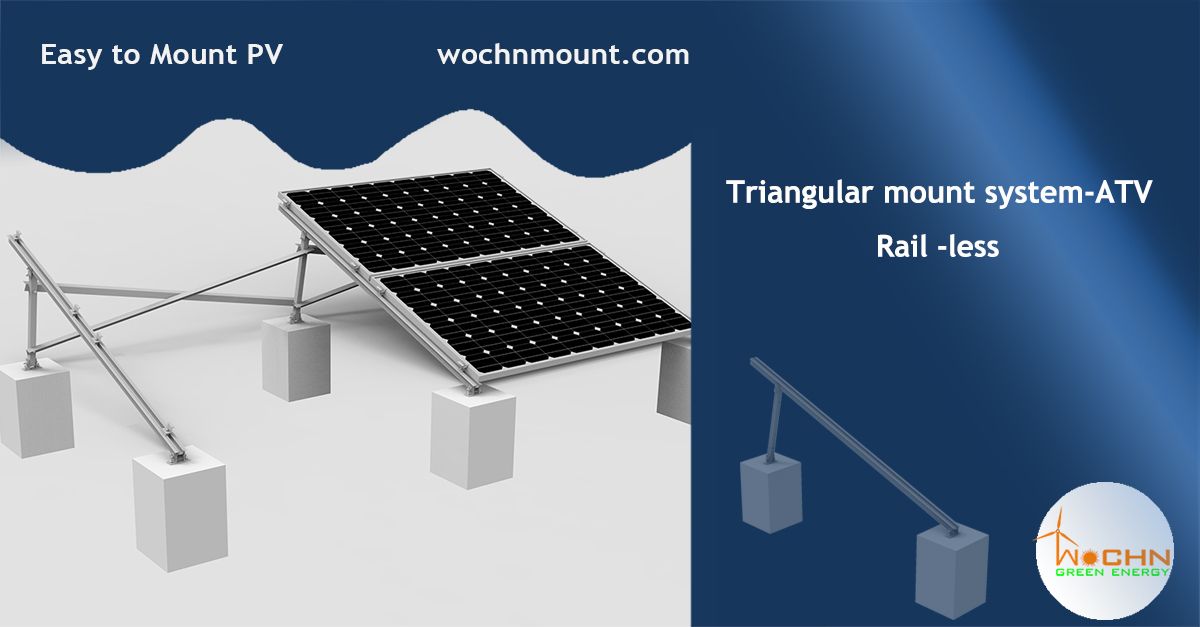 Look over here 👀

WOCHN ATV Mount System for 2/3/4 panels landscape installation co-use one beam ☑
no rail need ☑
make installation easy and fast ☑

Learn more: wochnmounting.com

#EasytoMountPV #WOCHNMount #solarenergy
#solarinstallation #solarracking