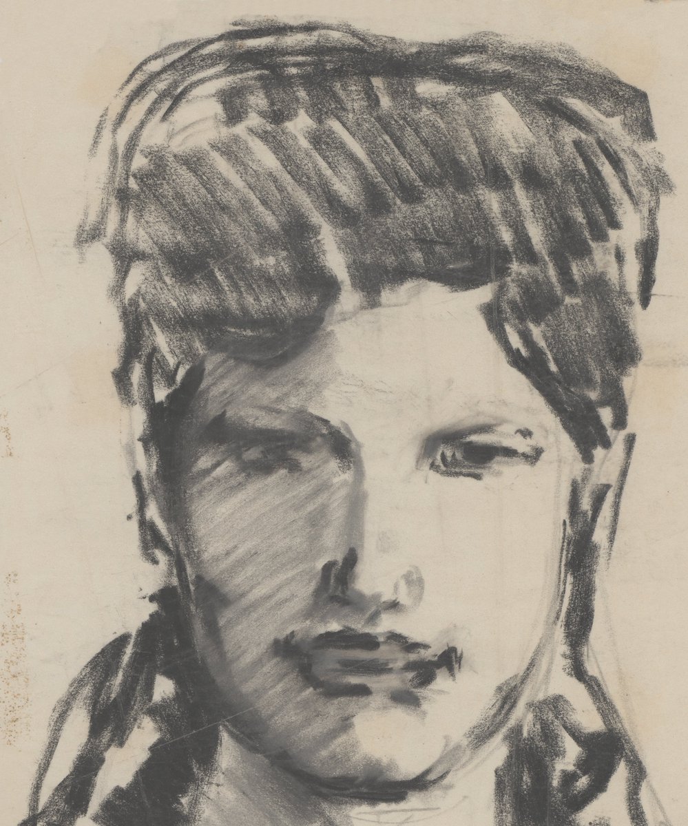 Two new Mallary burn-redeems are live now!

Burn one copy of Who Is Robert Mallary to receive one copy of The Gentleman, an ink depiction of a Chaplinesque figure from Bob's time in Mexico.

Burn one copy of Computing Art to receive one copy of The Lady, a charcoal portrait of a