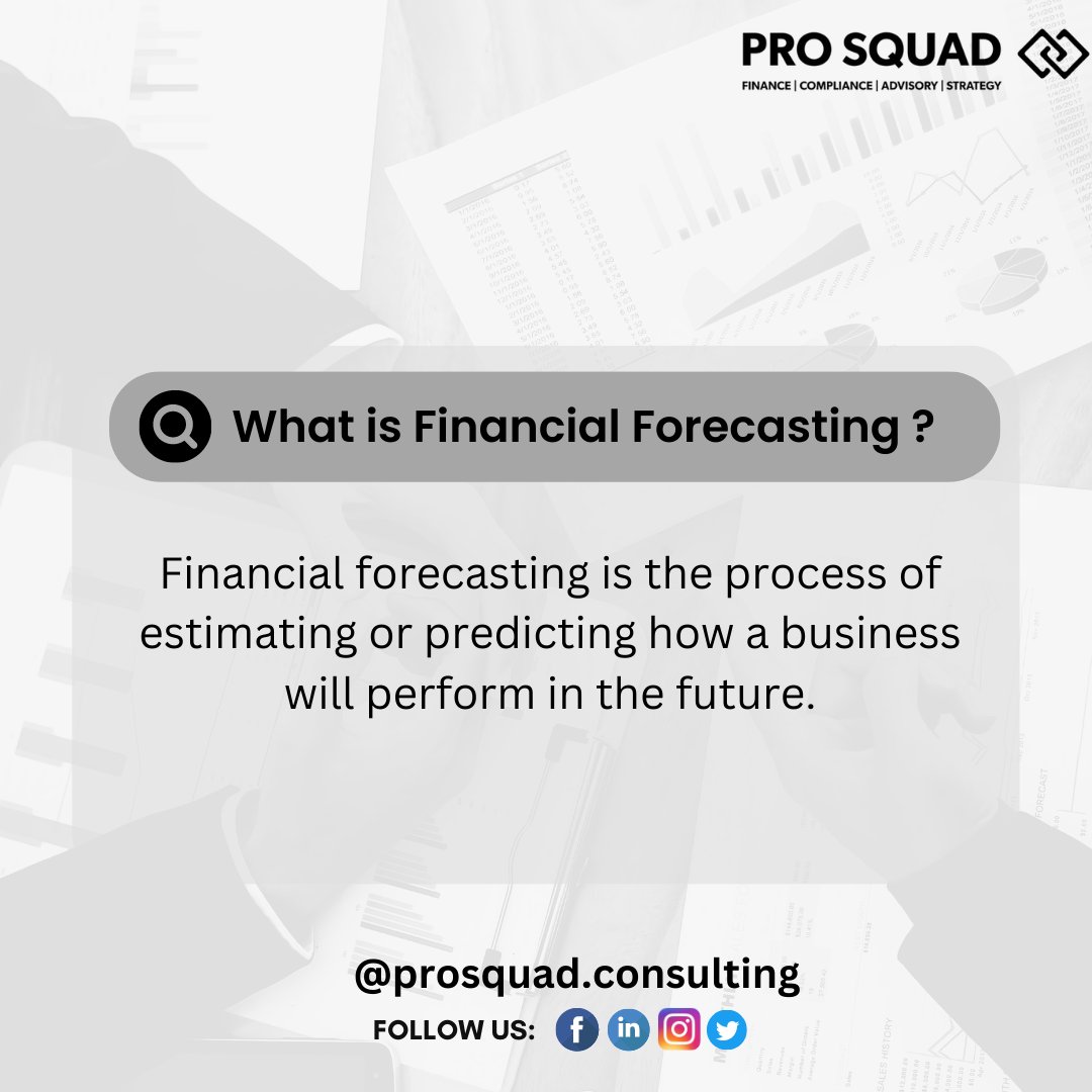 Just pure numbers that tell the honest truth about the companies financial reality.
For more inforamtion:
Email us at support@prosquad.consulting or talk to our expert today at 8106585845.

#financeliteracy #financial  #financeforecasting #bookkeeping   #prosquadconsulting