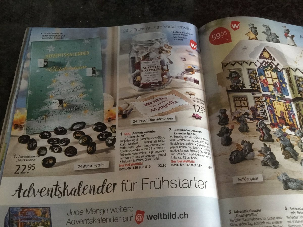 Woran Du merkst, das der Sommer vorbei ist? Es gibt schon Adventskalender zu kaufen!