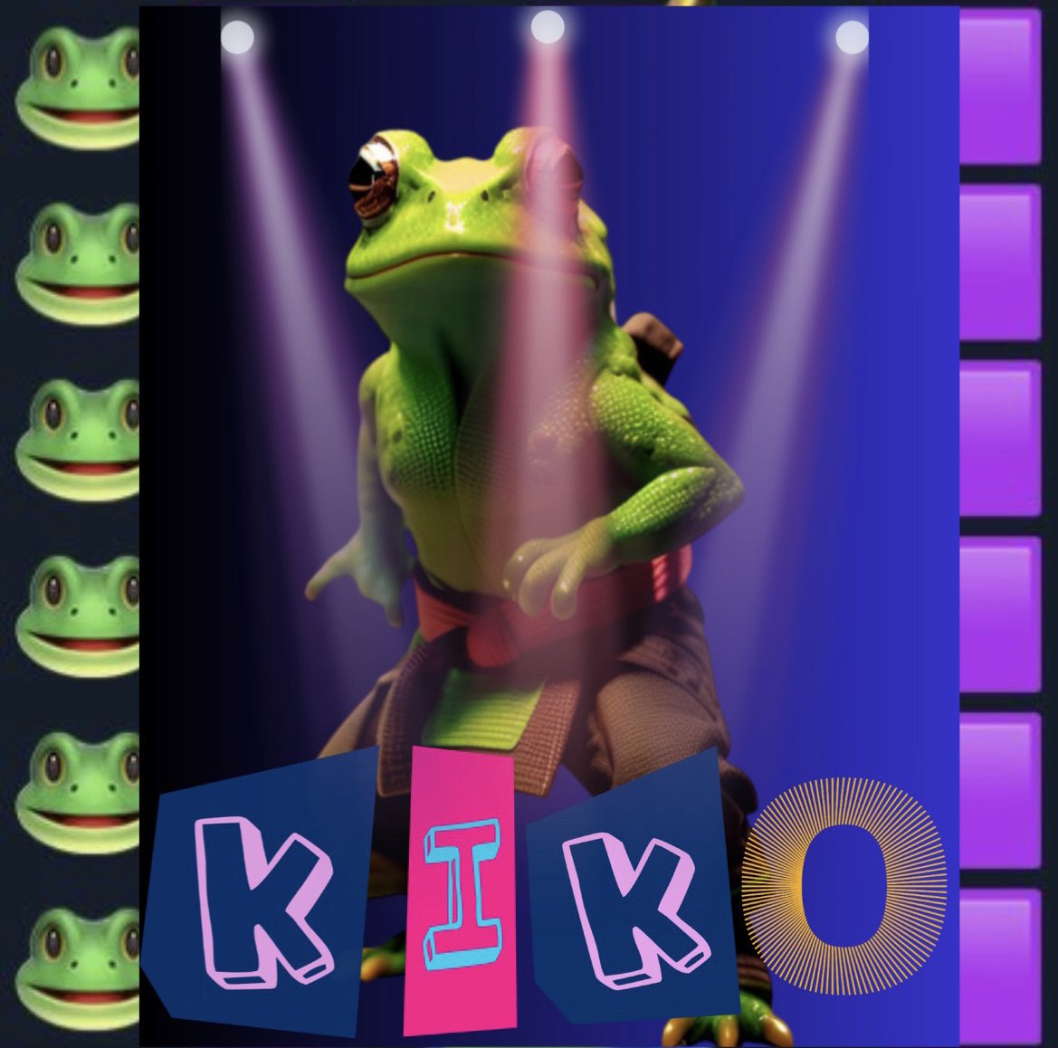 MrKIKO_Bitcoin's tweet photo. ▂▄▄▓▄▄▂
◢◤█▀████▄▄▄▄▄▄◢◤
█🐸█▀▀▀▀▀▀╬
◥█████◤

The $KIKO meme comp has ended winners announced shortly and wowee was it intense 🐸✅🟪

https://t.co/EFaHxW0mtj

#Alts #Memes #Crypto #CryptoCommunity  #CryptocurrencyNews #KIKO 
#MemeCoin #Memes #Giveaway