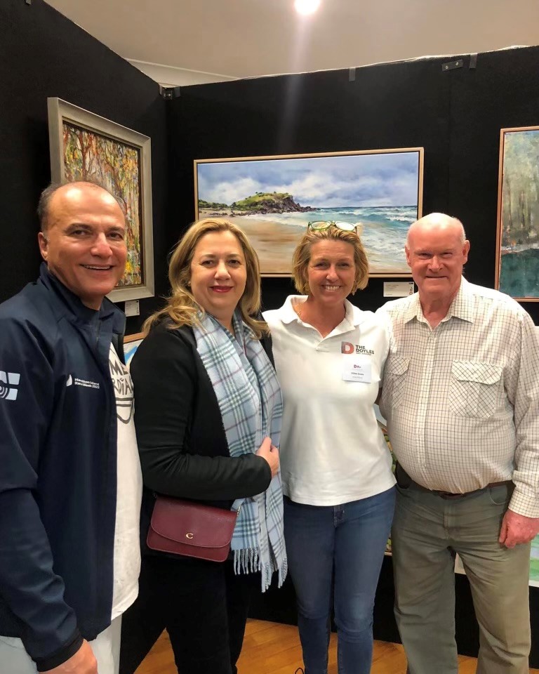 It was wonderful to visit The Doyles exhibition at Mudgeeraba Memorial Hall recently.