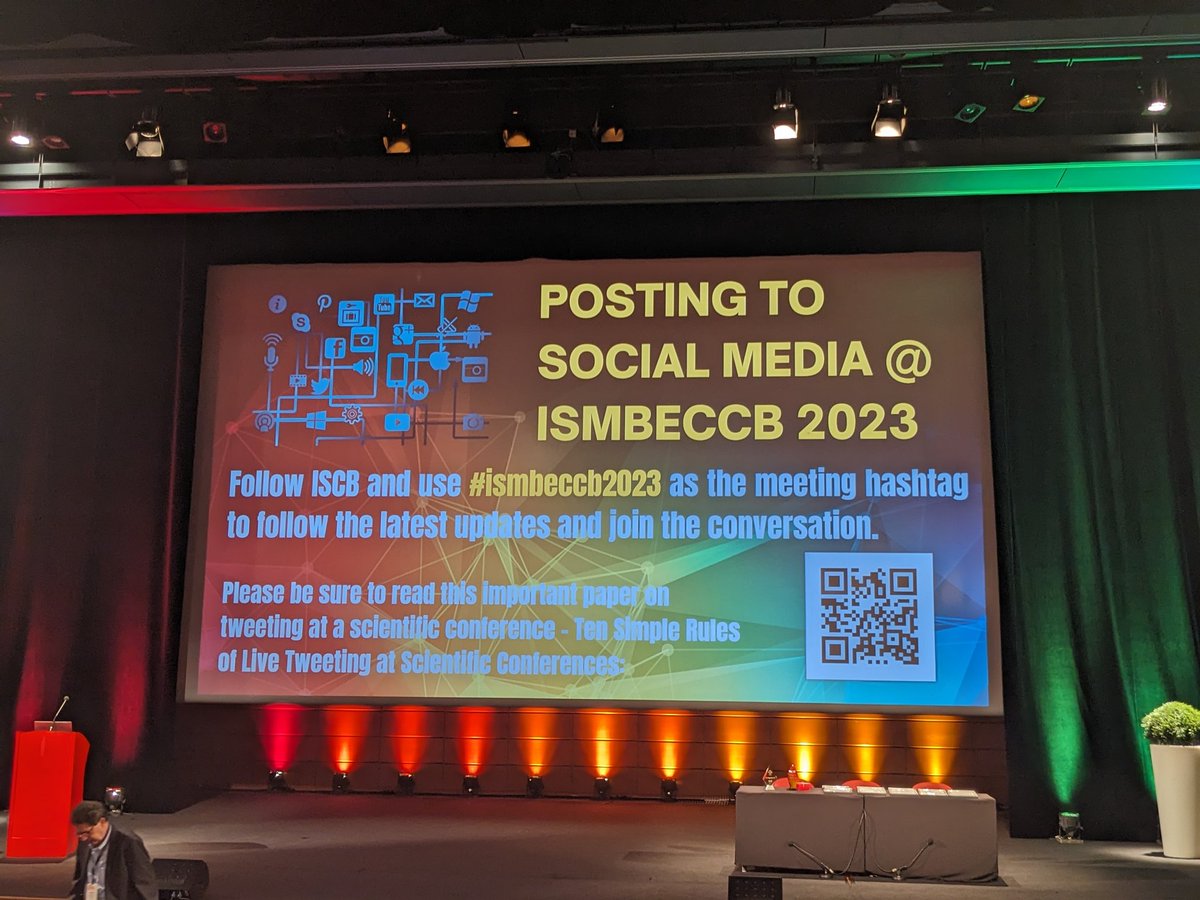 mkutmon's tweet image. 🤩 Looking forward to an exciting 4 days in Lyon at #ismbeccb2023! It&apos;s amazing to meet everyone again! 
#netbio track today with two keynotes, six proceeding, seven abstract presentations, and 70+ posters.
#computationalbiology #networkbiology #systemsbiology