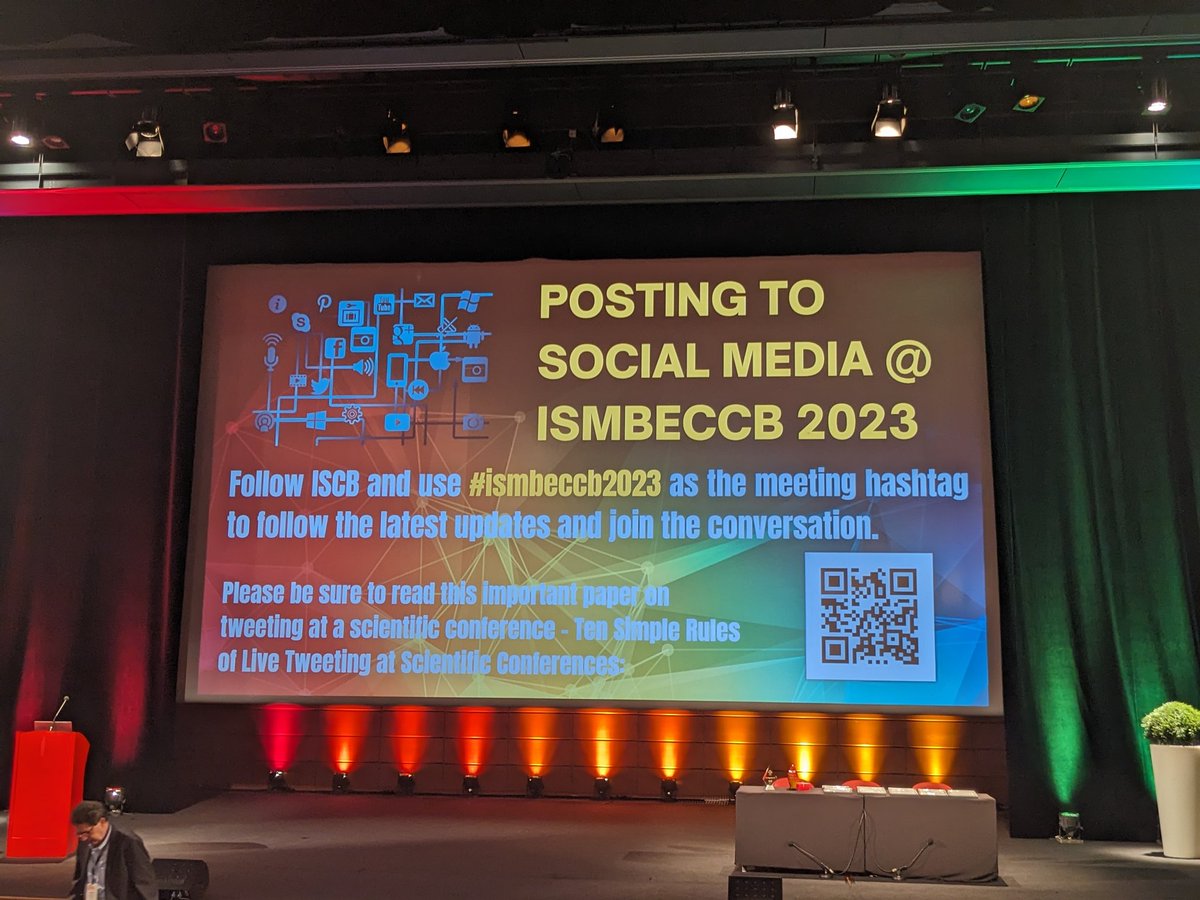 🤩 Looking forward to an exciting 4 days in Lyon at #ismbeccb2023! It's amazing to meet everyone again! #netbio track today with two keynotes, six proceeding, seven abstract presentations, and 70+ posters. #computationalbiology #networkbiology #systemsbiology