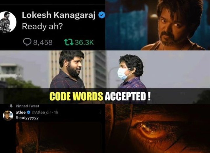 Code word accepted 🥵🔥‼️

#Thalapathy #BloodySweet
#Leo #NaanReady @actorvijay