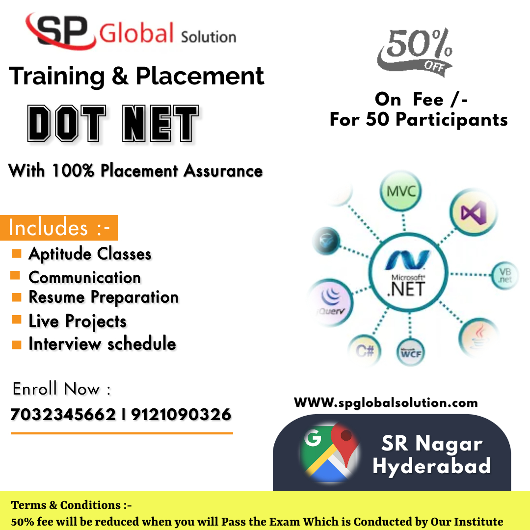sp_solution's tweet image. Don't Miss this Opportunity !!
Book your slot now : 7032345662
9121090326
#spglobalsolution #dotnetclasses #java #besttrainingcenterinhyderabad #python #mainframes #testing #softwaretesting #itjobs