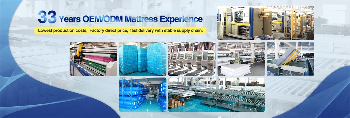 raysonmattress1's tweet image. Synwin mattress factory mainly produce spring mattress, pocket spring mattress and bonnell spring mattress in China.

30000 pcs monthly output , stable supply, fast delivery
Provide ODM and OEM plan and one stop service.

More: springmattressfactory.com
#springmattress #mattress