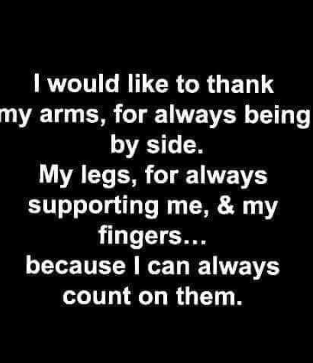 PhysioTweed's tweet photo. #thankyou #arms #bymyside #legs #support #fingers #countonit https://t.co/MHSluGnmYt