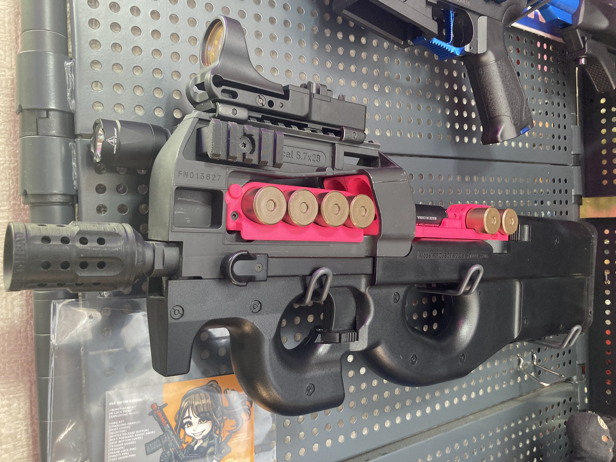 東京マルイ p90 HC？ シェルマグ・シェル シェルホルダー セット