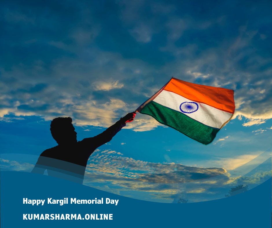 Happy Kargil Memorial Day !!

#KumarSharmaOnline #kargilvijaydiwas #indianarmy #kargil #india #indianairforce #indianarmylovers #indiannavy #kargilwar #indian #bharat https://t.co/gtpBIXofcn