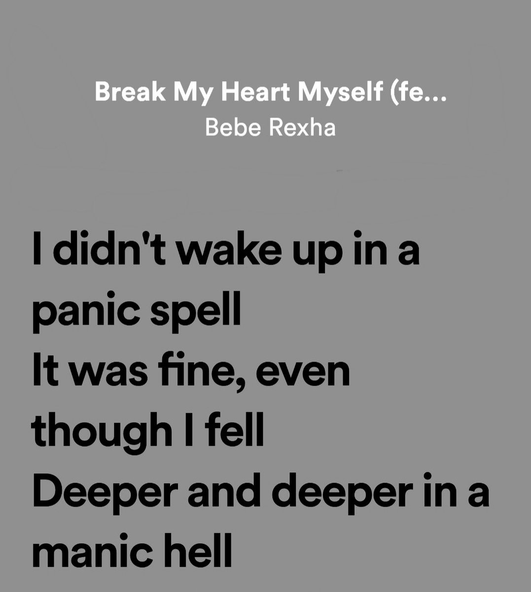 Bebe Rexha – Break My Heart Myself https://t.co/aqHiQITqmu