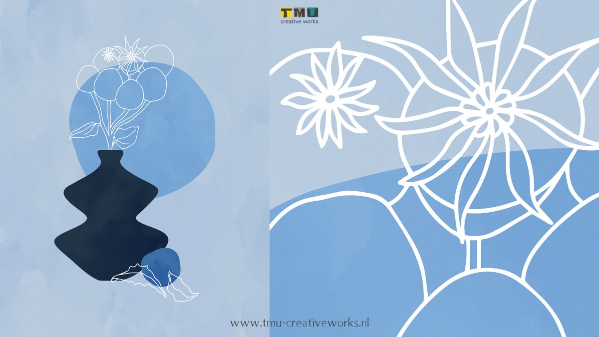 art_tmu's tweet photo. Minimalist still life in blue and white #art #kunst #stillife  https://t.co/csyrpOhcsb https://t.co/70lMYlhYo9