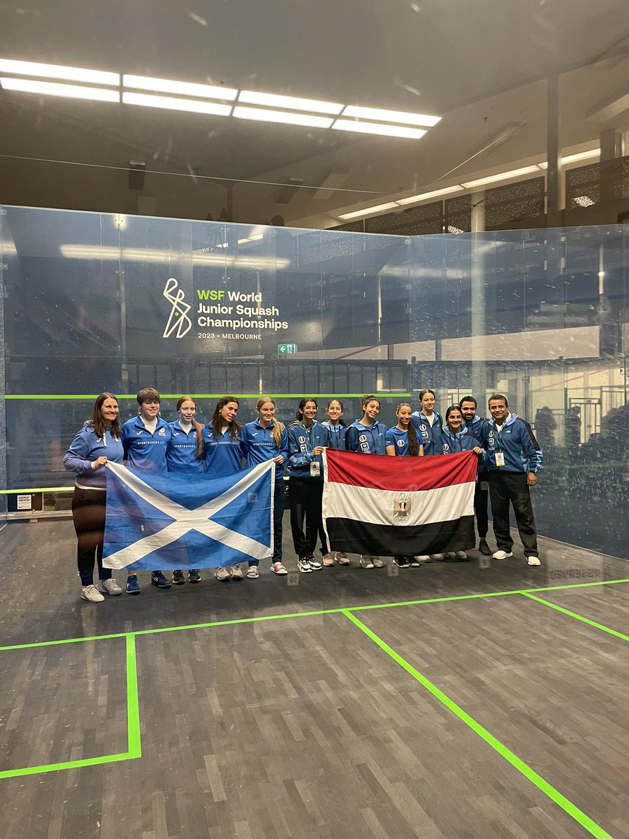 Scottish Squash 🏴 (@scottish_squash) on Twitter photo Women’s World Junior Team Championships 2023. It’s Scotland Vs No.1 seeds Egypt in the first pool match. Let’s go 🏴!! <a href="/WorldSquash/">World Squash</a> <a href="/MasrSquash/">EgyptianSquash</a> #WSFjuniors Women’s World Junior Team Championships 2023. It’s Scotland Vs No.1 seeds Egypt in the first pool match. Let’s go 🏴!! <a href="/WorldSquash/">World Squash</a> <a href="/MasrSquash/">EgyptianSquash</a> #WSFjuniors
