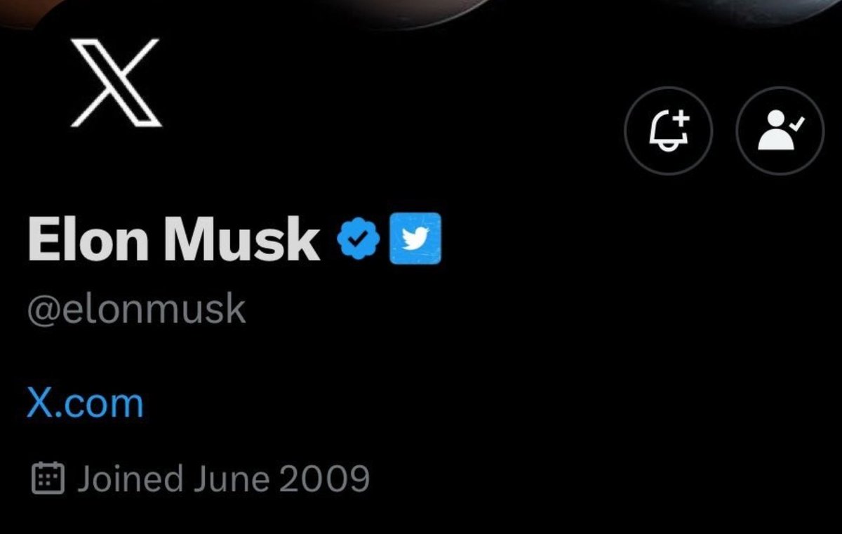 tech_updates010's tweet photo. Elon Musk has changed his profile picture to the new logo of X https://t.co/OvmrjTZPCX