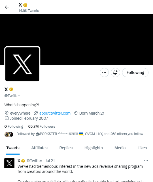 graeme_from_IT's tweet photo. I wonder how much @elonmusk will offer Gene Hwang, of @orangephoto, who currently "owns" @X , so he can use that ...

#TwitterX #TwitterLogo #Twitter https://t.co/Z2DY36ZBw0