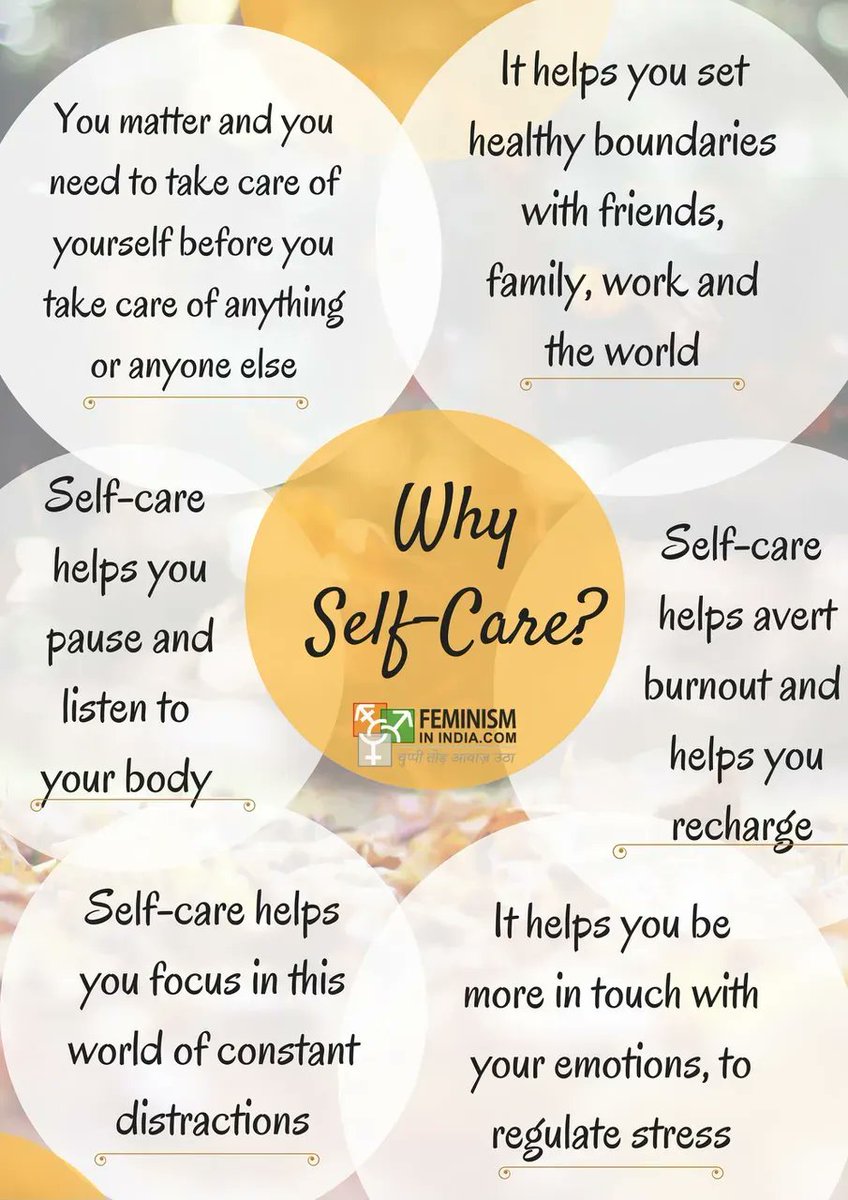 Self-care matters, here are just a few reasons why