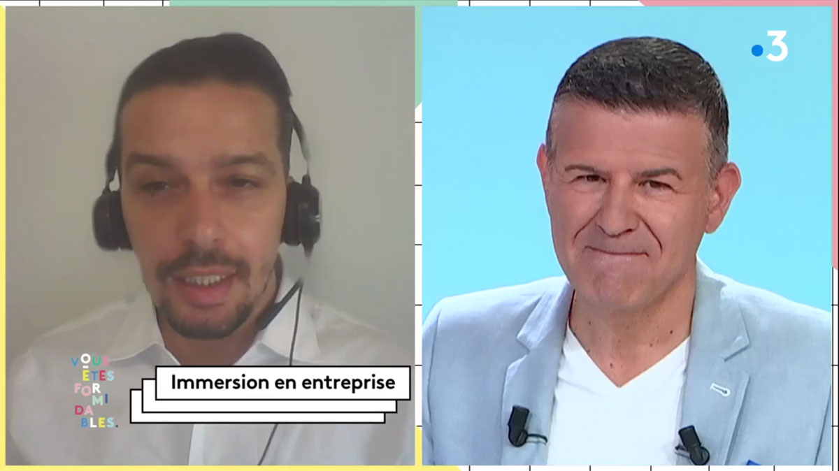 FTravail_BFC's tweet photo. Chronique #emploi avec Jonathan Mouradi, conseiller Pôle emploi à l'agence de Dole. Une séquence consacrée à l'immersion en entreprise.
📢 Replay de l'émission Vous êtes formidable sur @France3tv  https://t.co/X10pP7DmCW https://t.co/1UVLnKPT9T