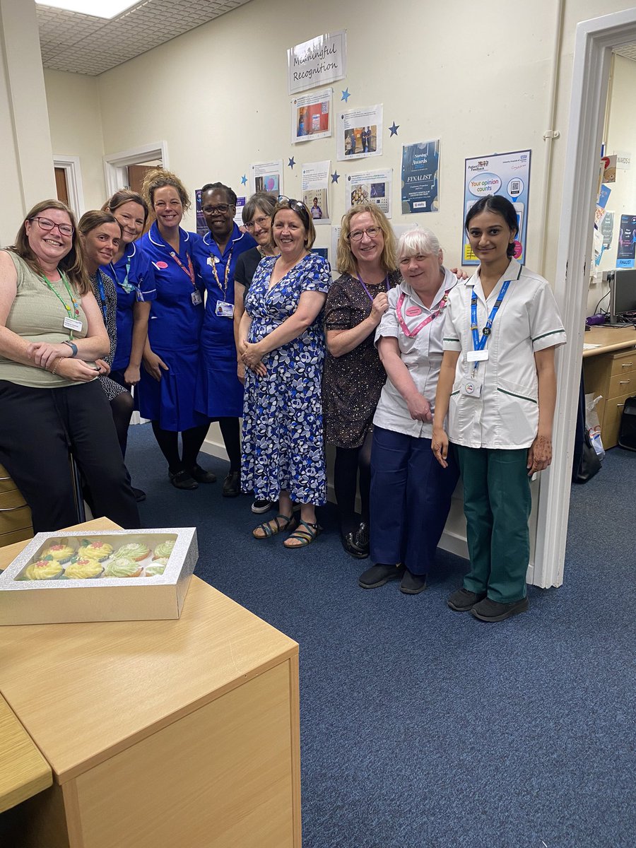 Friday we said goodbye to @carolbrad1. Good luck in your new role, George Elliot are lucky to have you! We will miss you greatly @assessment_uhl @AdmiralNurseUhl @ActivitiesUhl @FallsUhl @UHLContinence