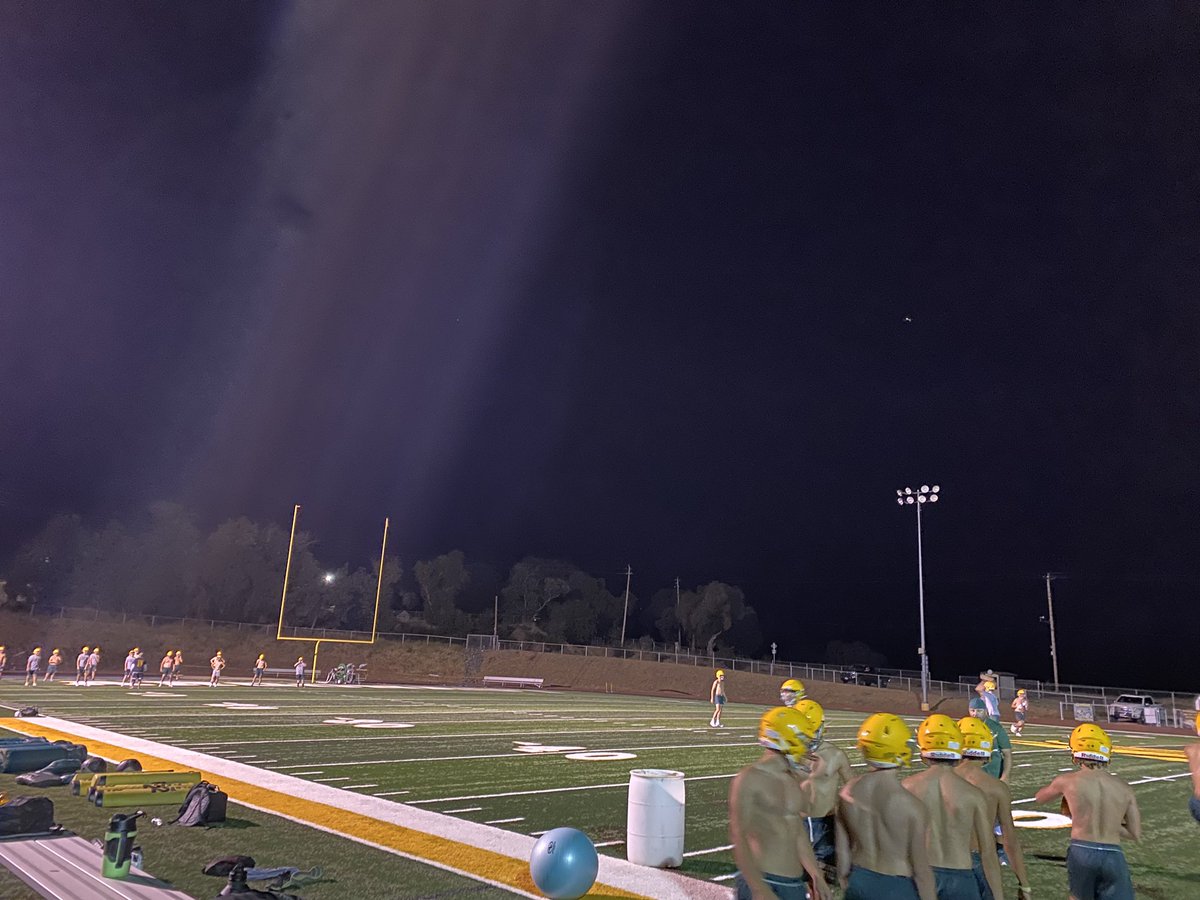 Day 1 underway. #SwingTheAxe <a href="/ArgoStangs/">Argonaut Football</a> <a href="/Coach_A_Stevens/">Foothill Coach</a> <a href="/JMarzano408/">James Marzano</a> <a href="/CoachMattFloyd/">Matt Floyd</a>