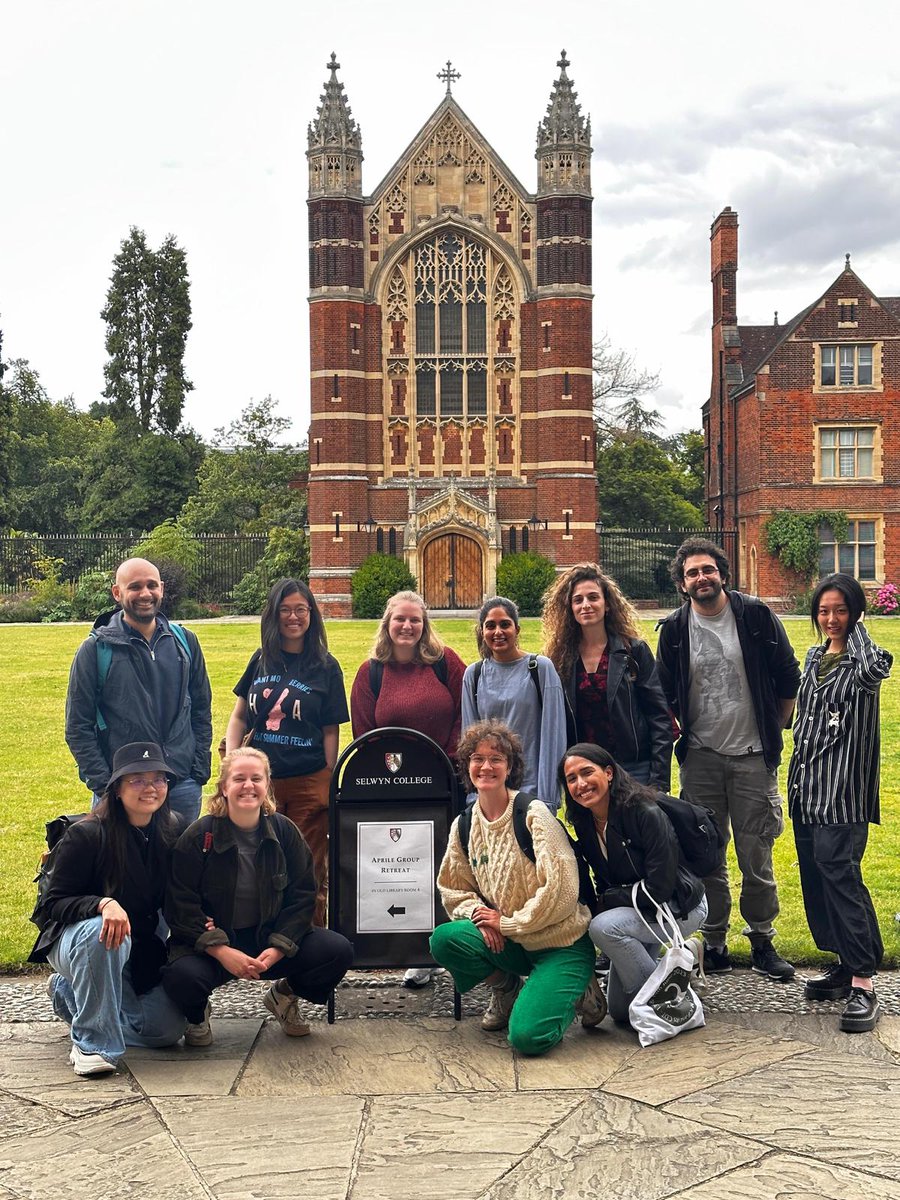 We had a great time sharing new ideas and troubleshooting tricky experiments at our group retreat in Cambridge! Thank you, @Selwyn1882, for hosting! @impchemistry @UKRI_News @FLFDevNetwork @ARUKscientist @icbcdt