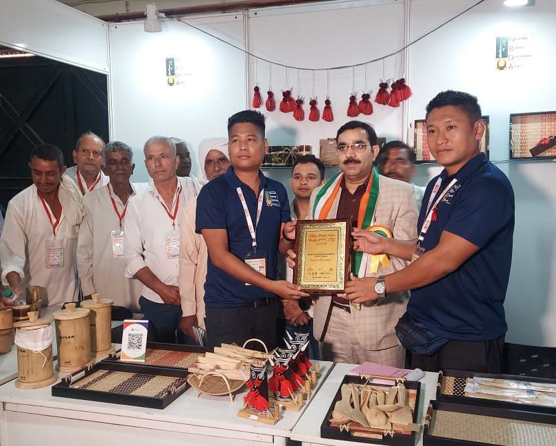 abumetha's tweet photo. Congratulations to the Nagaland Bamboo Development Agency for receiving the ‘EXCELLENT ACHIEVEMENTS AWARD” at the International Agriculture & Horti Expo 2023, held from 21-23 July, New Delhi. 

It is our constant endeavour to keep working towards achieving Excellence. 

Best wishes to the team always.