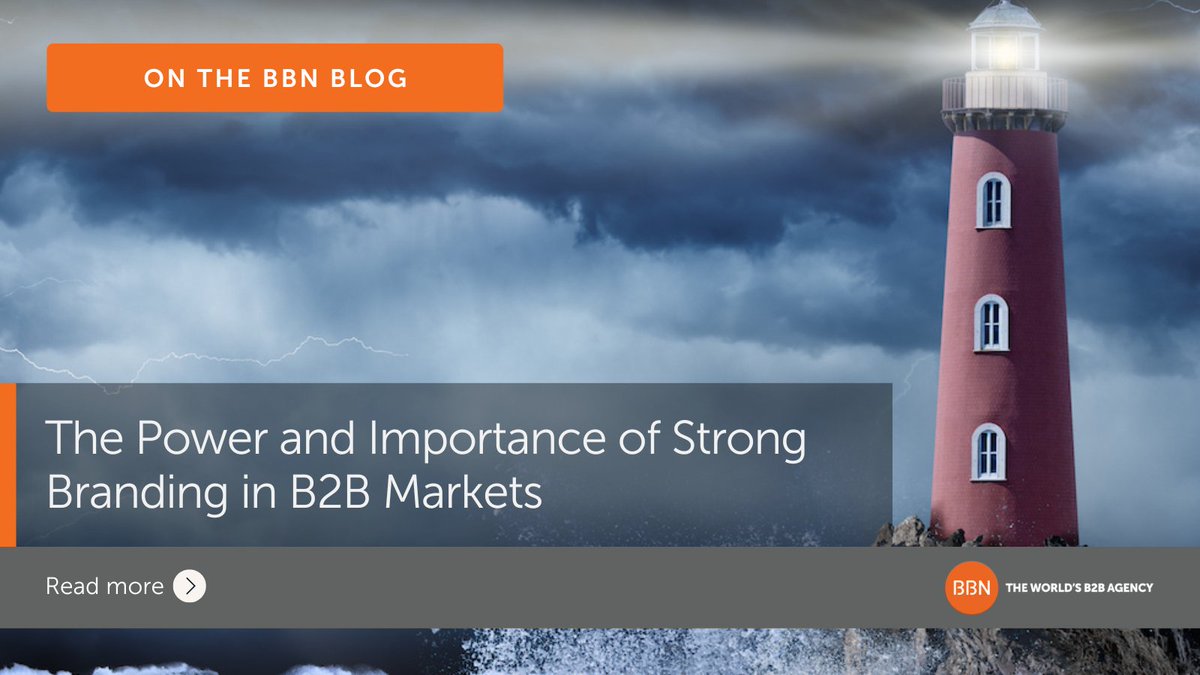 A Strong #Brand Presence = Streamlined Decisions, Premium Pricing with Value, Market Differentiation, and more. Discover why branding is your secret weapon to success!
Read more about the key ways strong branding contributes to #B2B success: buff.ly/3DsO1Ep
#BrandBuilding