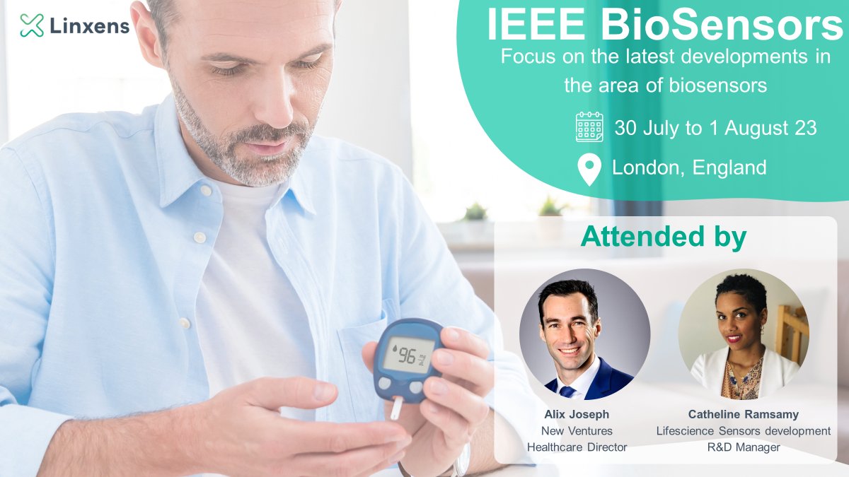 Linxens (@linxens) on Twitter photo Join our experts Alix joseph & Cathelin Ramsamy <a href="/IEEEBioSensors/">IEEE BioSensors</a> to learn more about the latest trends and developments in the area of biosensors and discover how Linxens is contributing to the future of connected health.
#LinxensInside #healthcare Join our experts Alix joseph & Cathelin Ramsamy <a href="/IEEEBioSensors/">IEEE BioSensors</a> to learn more about the latest trends and developments in the area of biosensors and discover how Linxens is contributing to the future of connected health.
#LinxensInside #healthcare