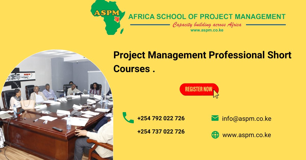 aspm_ke's tweet image. Apply for Monitoring and Evaluation Training scheduled for Aug 14-18th, Aug 14-25. Capacity building for your staff. #ASPM #Projecttraining #Nairobi
