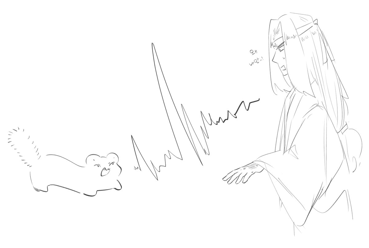 백천이랑 백아
낙서