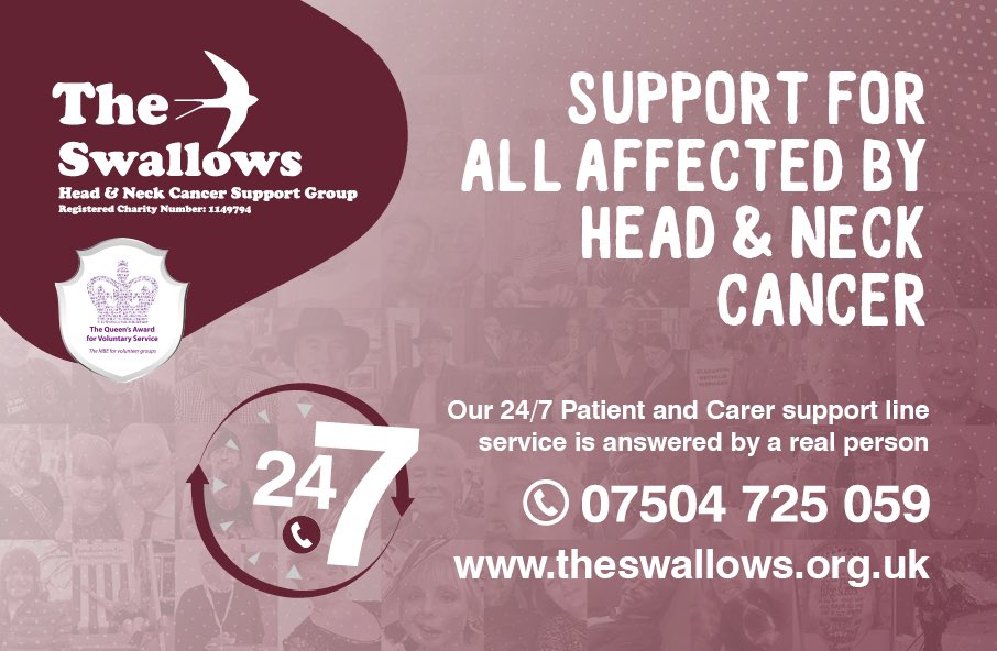 StephenFoz's tweet photo. On my @HosRadioIpswich show tonight I’ll be finding out about the @swallowsgroup, a charity supporting those with head and neck cancer. Two of its Suffolk organisers - Mark Safier &amp; Donny Brown - and @IpswichHosp cancer nurse @CherylYildiz join me at 8-20pm. @Team_ESNEFT https://t.co/mTR0ndilHz