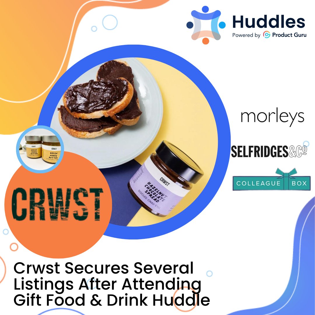 Big congratulations to @crwstcymru! From attending our Gift Food & Drink Huddle this year, they peaked the interest of buyers, now listing in Morleys, @selfridges & @colleaguebox! Check out their inspiring journey on our website! #SuccessStory #MondayMotivation #BrandSuccess