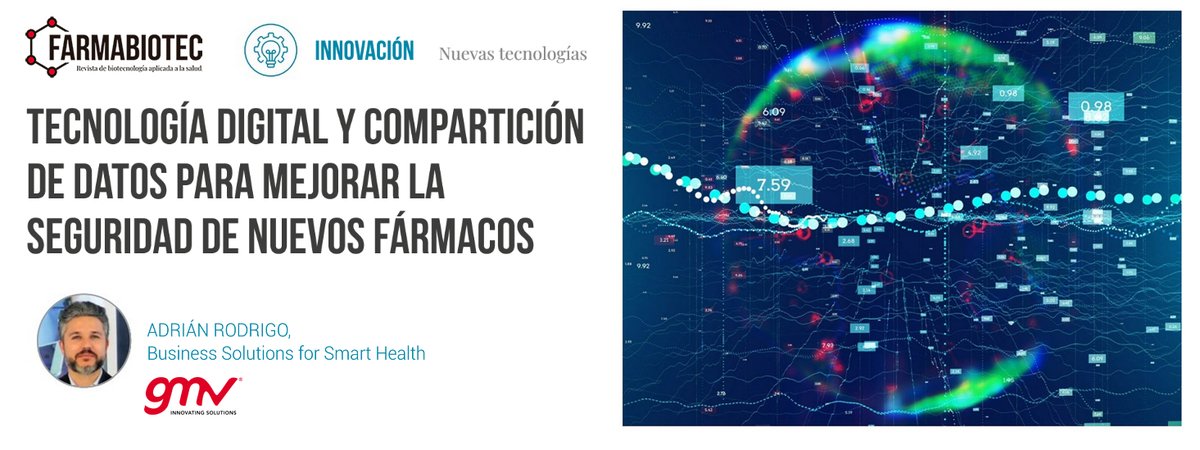infoGMV_es's tweet photo. 💊 No te pierdas el nuevo artículo de Adrián Rodrigo, business solutions for smart health de GMV, sobre la "#Tecnología digital y #ComparticiónDeDatos para mejorar la #seguridad de nuevos #fármacos".
@farmabiotec_com: https://t.co/9lnsEXMuXB
#ToxHub https://t.co/kChs0ngrLI