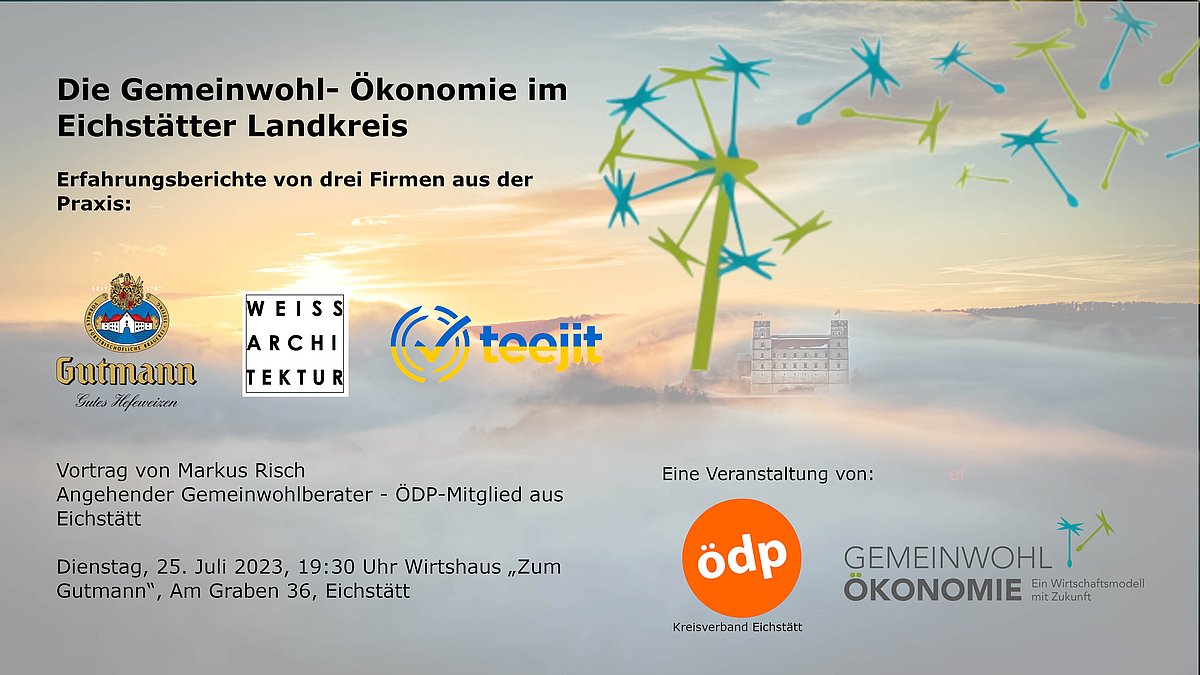 Die Gemeinwohl-Ökonomie im Eichstätter Landkreis, 
oedp-eichstaett.de/aktuelles/term…