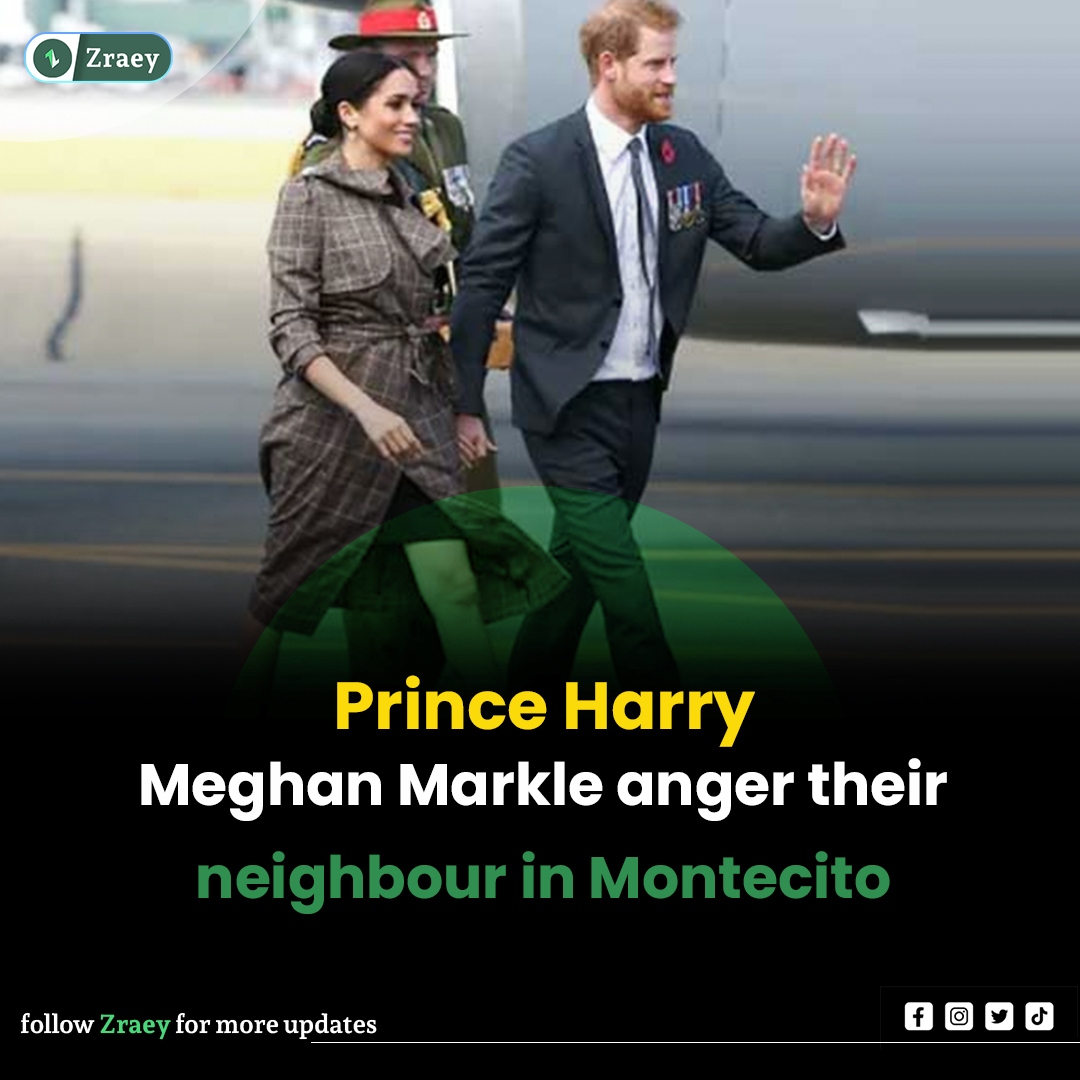 zraeydotcom's tweet photo. Meghan Markle and her husband Prince Harry have allegedly rebuffed an elderly neighbour in Montecito.

The Duke and Duchess of Sussex's neighbour revealed that his attempts to be neighbourly were rudely snubbed by the couple.

#PrinceHarry #MeghanMarkle #Montecito #Neighbors https://t.co/85NGdSzkBI