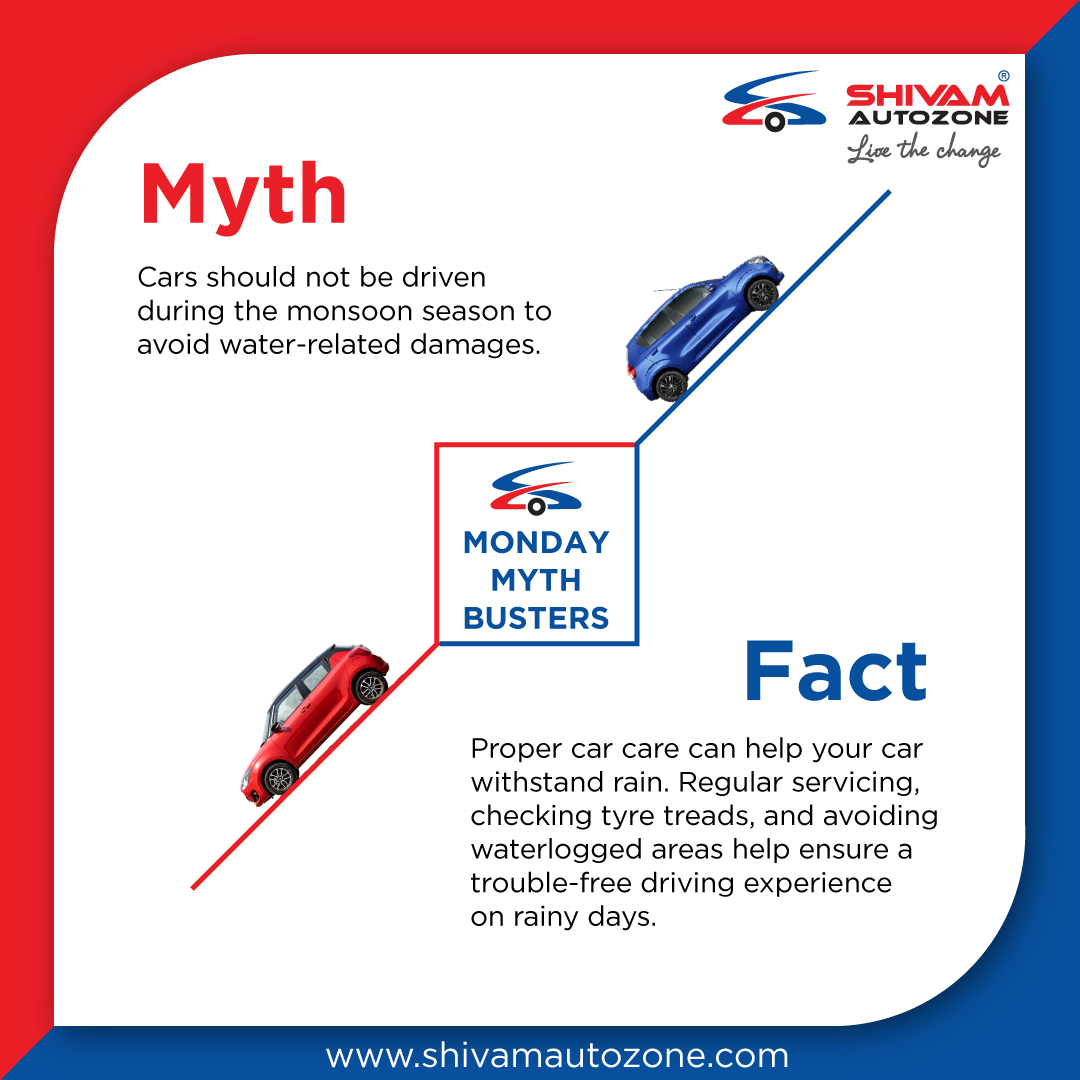 ShivamAutozone's tweet photo. Let's BURST the Truth behind this Common MYTH about Monsoon water-related damages. π‘ π¦ π§οΈ
#MondayMythBusters #MarutiSuzukiService #monsoon #monsoon2023 #heavyrain #HeavyRainfall #mondayblues #MythsAndFacts #ServiceCenter #FactCheck #MythBusting #FactsMatter #Mythbusters #SAZMythBuster #ShivamAutozone #Kandivali #Andheri #Malad #Chembur #Nalasopara #Boisar #Shahapur #Talasari #Wada #Vikramgad #Mumbai #Thane #Palghar