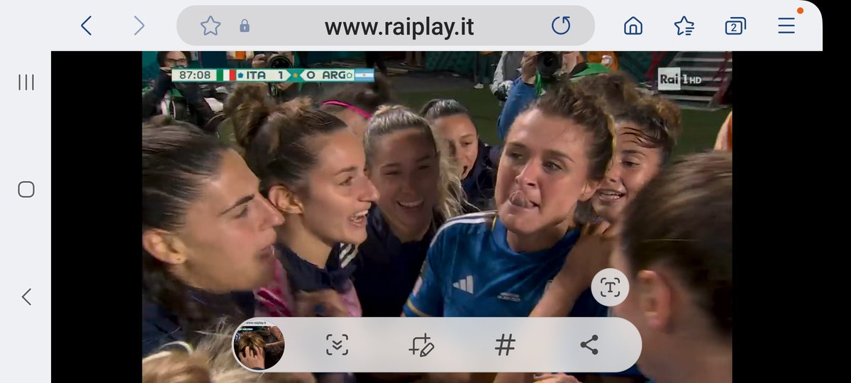 Monica D'Ascenzo (@monica_dascenzo) on Twitter photo Gooooool! <a href="/cristianagire/">cristiana girelli</a> sblocca la partita d'esordio delle <a href="/AzzurreFIGC/">Nazionale Femminile di Calcio</a> contro l'Argentina a <a href="/FIFAWomensWorl3/">FIFA Women's World Cup</a>
GRANDE CRI!
#mondialidicalcio Gooooool! <a href="/cristianagire/">cristiana girelli</a> sblocca la partita d'esordio delle <a href="/AzzurreFIGC/">Nazionale Femminile di Calcio</a> contro l'Argentina a <a href="/FIFAWomensWorl3/">FIFA Women's World Cup</a>
GRANDE CRI!
#mondialidicalcio