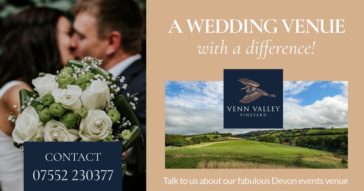 Looking for a WEDDING VENUE in Devon that's a bit different? Call us for a chat on 07552 230377 or DM us your contact details! 
#vineyard #weddingsdevon #devonwedding #weddingvenue #uniqueweddings #vineyardwedding #eventsvenue #devonevents #eventhire #venuehire