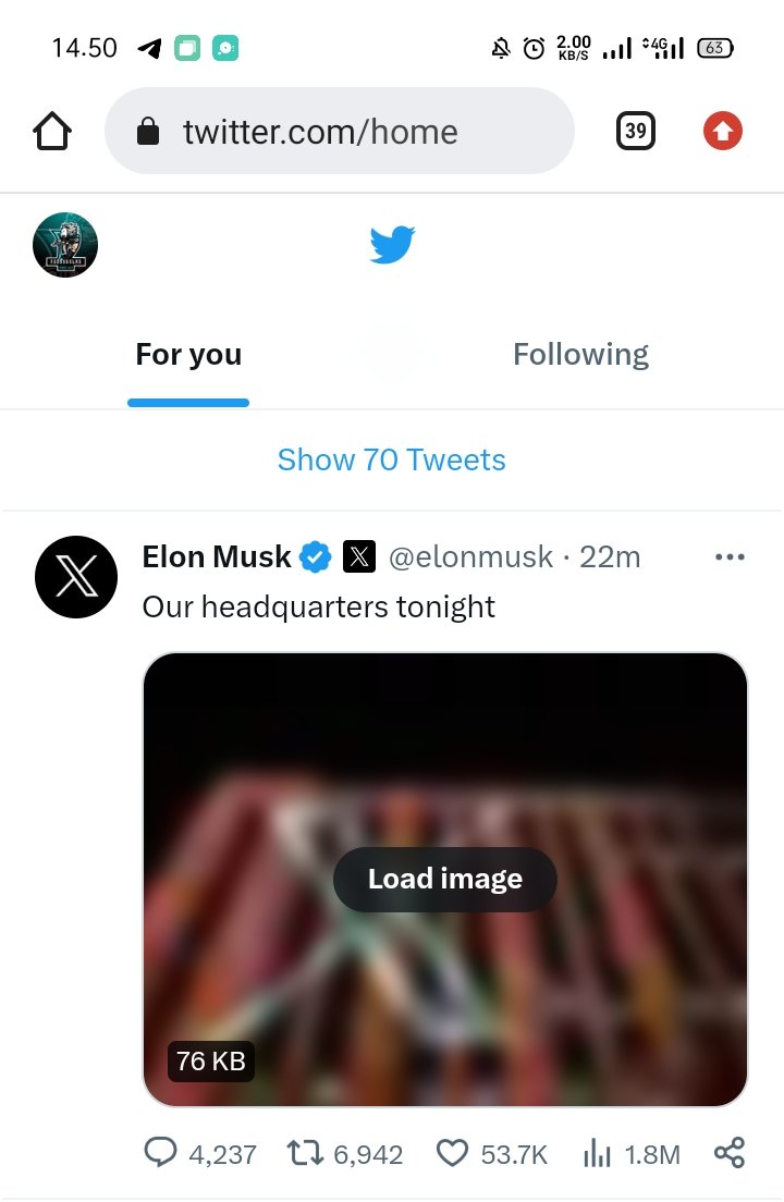 mcdougelas's tweet photo. @elonmusk Nope, not yet 🤔 https://t.co/zKTnnqbvQ4